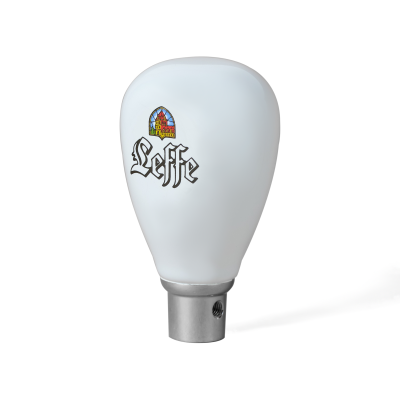 Рукоятка для крана Leffe шар., керамич., белая 9,5 см. в Ижевске